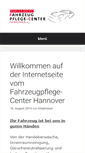 Mobile Screenshot of fc-hannover.de